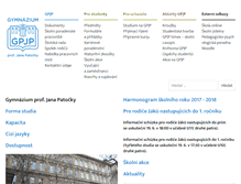 Tablet Screenshot of gpjp.cz